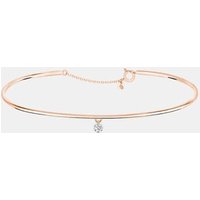 Bracelet jonc 360° – diamant 0,07ct – or 18kt – La Brune & La Blonde