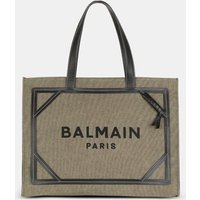 Cabas B-Army 42 en toile et détails cuir – Balmain