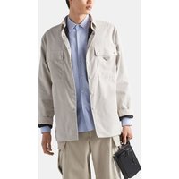 Chemise oversize velours côtelé fin - Prada