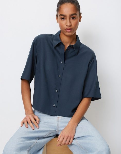 Chemisier crop relaxed - Marc O'Polo
