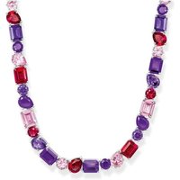 Choker glamour violet avec 43 pierres – Thomas Sabo