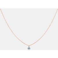 Collier 360° – diamant taille poire 0,25ct – or 18kt – La Brune & La Blonde