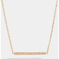 Collier Anagramme ruban plat pavé – JEM