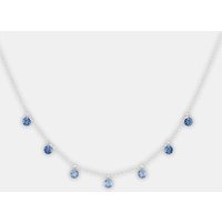 Collier Confetti – Bleu – poids total 2ct approx. – or 18kt – La Brune & La Blonde
