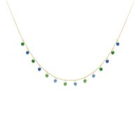 Collier Confetti – Rio – poids total 1,80ct approx. – or 18kt – La Brune & La Blonde