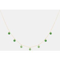 Collier Confetti – Vert – poids total 2ct approx. – or 18kt – La Brune & La Blonde