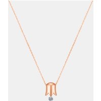Collier Lily – diamant 0,07ct – or 18kt – La Brune & La Blonde