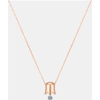 Collier Lily – diamant 0,10ct – or 18kt – La Brune & La Blonde