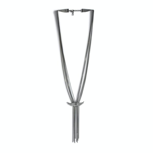 Collier Long Rock Star Antic Silver – Femme – Zadig & Voltaire