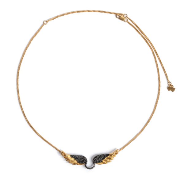 Collier Rock Feather Old Gold – Femme – Zadig & Voltaire