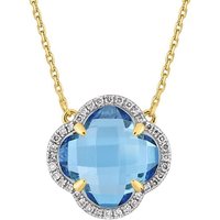 Collier en or jaune topaze et diamants – Morganne Bello