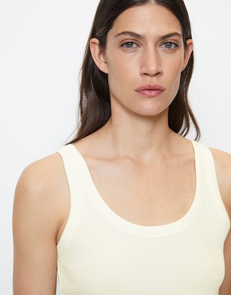 Débardeur en jersey gaufré de coupe Shaped Fit - Marc O'Polo