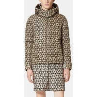 Doudoune courte en toile monogrammée – Valentino Garavani