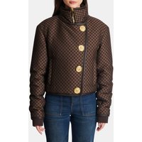 Doudoune courte mini monogramme – Balmain