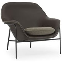 Drape Lounge Chair Low structure en acier – Normann Copenhagen