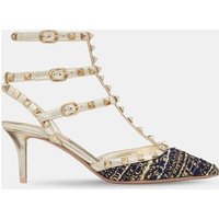 Escarpins Rockstud effet tweed – Valentino Garavani