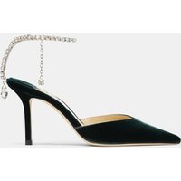 Escarpins Saeda 85 en velours – Jimmy Choo