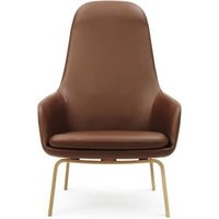 Fauteuil Era dossier haut avec structure en bois – Normann Copenhagen