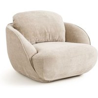 Fauteuil boule tissu velours, Alpine – AM.PM