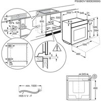 Four encastrable AEG BPE748380T SenseCook – AEG