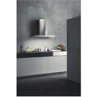 Hotte décorative murale FALMEC LUMINA 1430 MURAL 90 INOX/VERRE Gris – Falmec