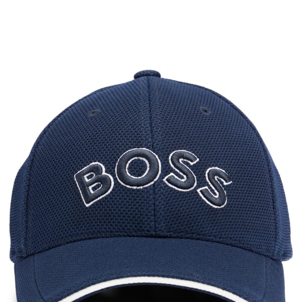 Casquette en piqué tissé avec logo brodé – Hugo Boss