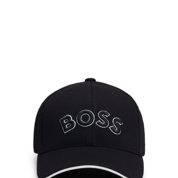 Casquette en piqué tissé avec logo brodé – Hugo Boss