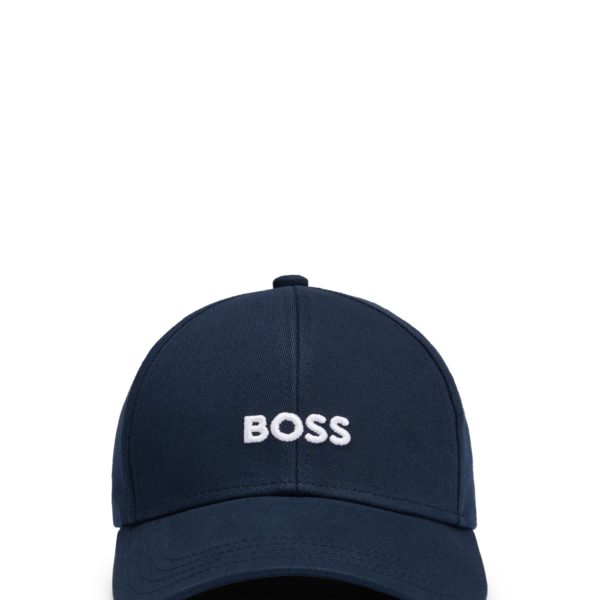 Casquette en twill de coton à six panneaux et à logo brodé – Hugo Boss