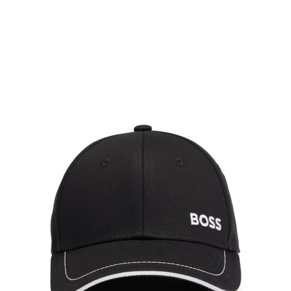 Casquette en twill de coton avec logo brodé et boucle en métal – Hugo Boss