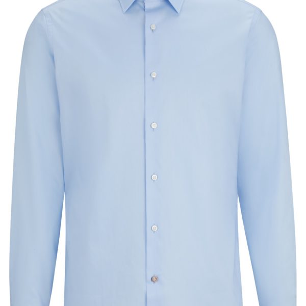 Chemise Regular Fit en popeline de coton facile à repasser – Hugo Boss