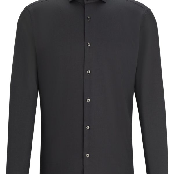 Chemise Regular Fit en twill de coton stretch facile à repasser – Hugo Boss