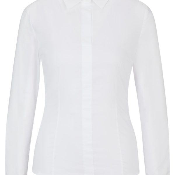 Chemisier Slim en coton mélangé – Hugo Boss