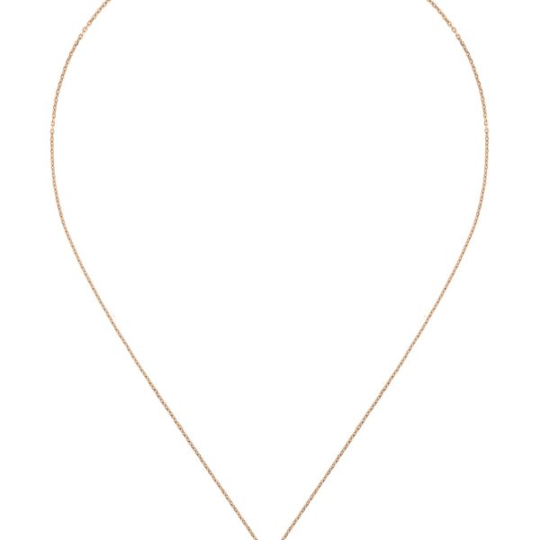Collier à pendentif torsadé avec finition dorée et cristaux – Hugo Boss