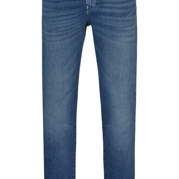 Jean Regular Fit bleu en denim stretch confortable – Hugo Boss