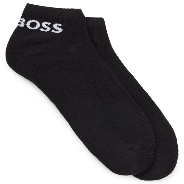 Lot de deux paires de chaussettes basses en tissu stretch – Hugo Boss