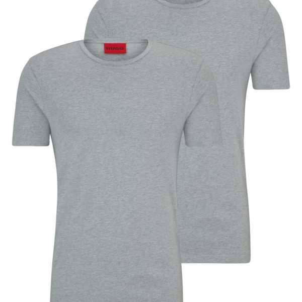 Lot de deux t-shirts Slim Fit en coton stretch – Hugo Boss