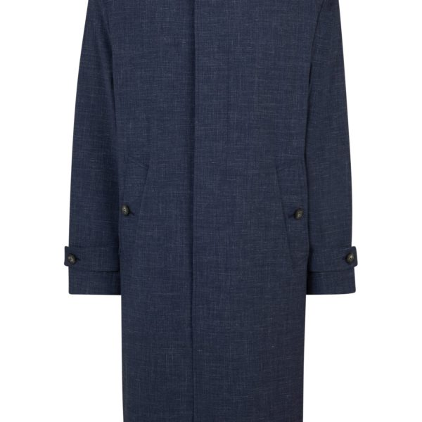 Manteau Regular Fit en laine vierge mélangée – Hugo Boss