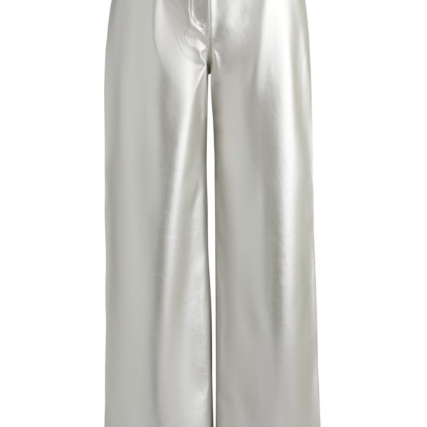Pantalon Relaxed Fit en similicuir métallisé – Hugo Boss