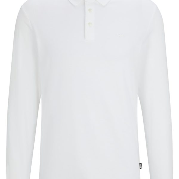 Polo en coton interlock à logo brodé – Hugo Boss