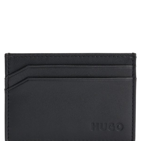 Porte-cartes en cuir avec logo – Hugo Boss