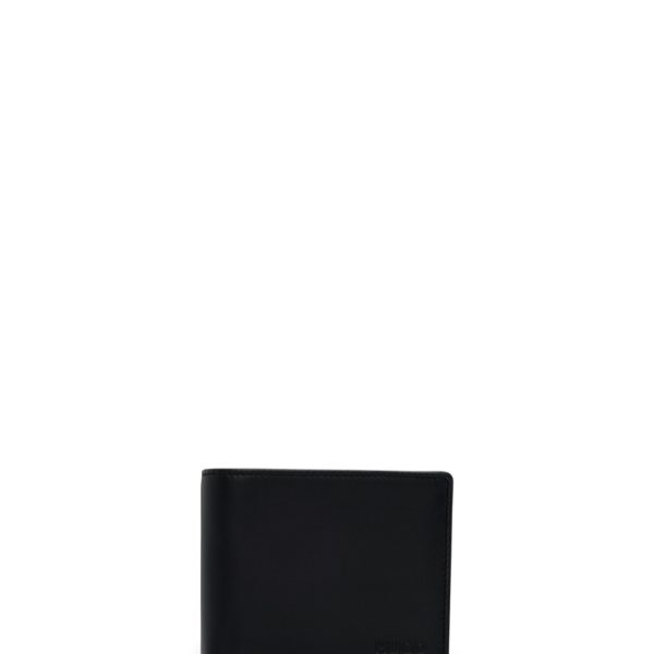 Portefeuille en cuir avec logo embossé – Hugo Boss