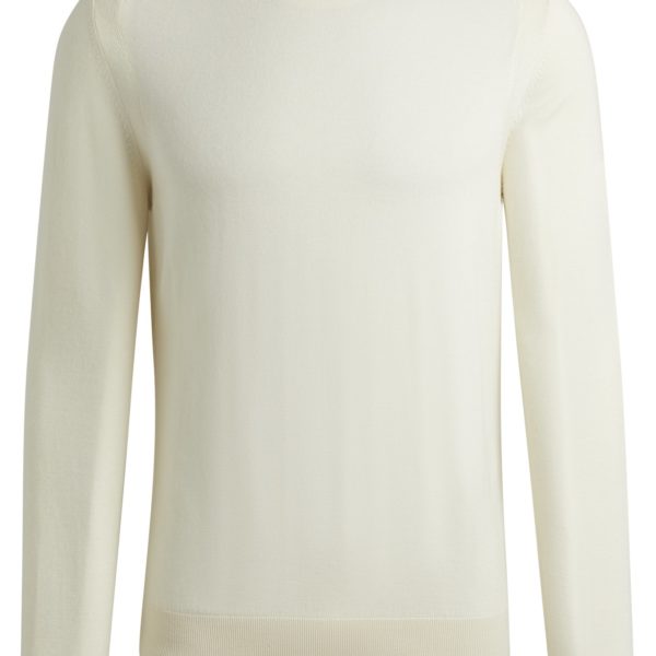 Pull Regular Fit en laine, soie et cachemire – Hugo Boss