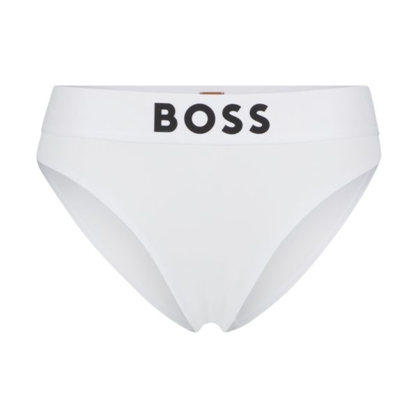 Slip taille haute à logo contrastant – Hugo Boss