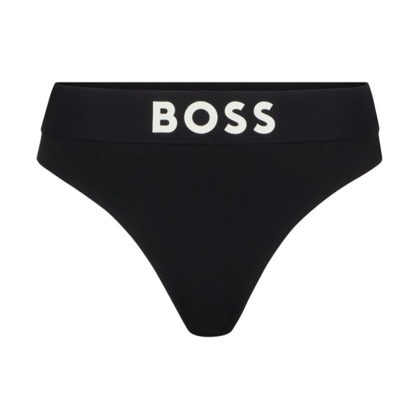 Slip taille haute à logo contrastant – Hugo Boss