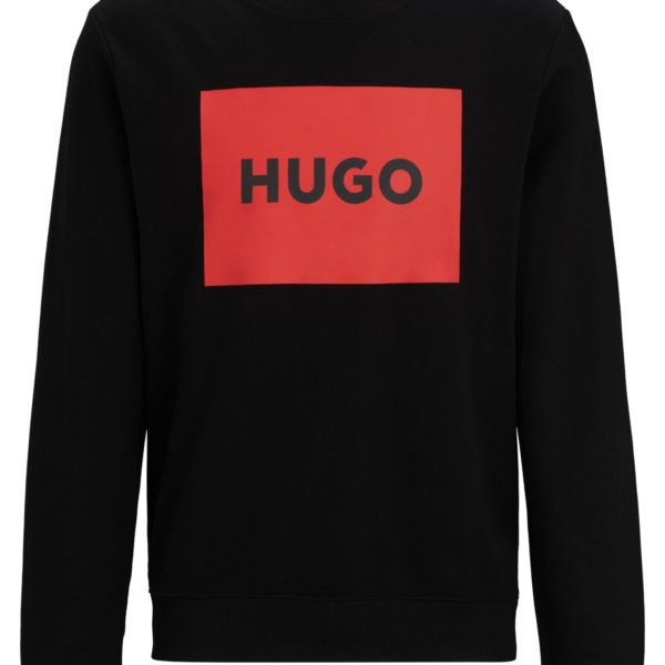 Sweat en molleton de coton avec logo – Hugo Boss