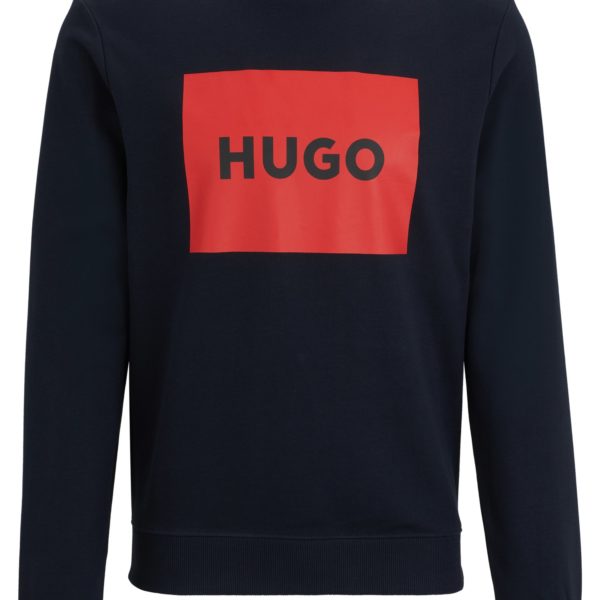 Sweat en molleton de coton avec logo – Hugo Boss