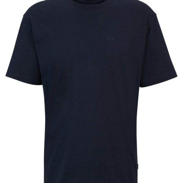 T-shirt Regular Fit en jersey de coton avec motif artistique saisonnier – Hugo Boss