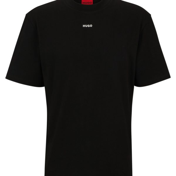 T-shirt décontracté en coton à logo imprimé – Hugo Boss