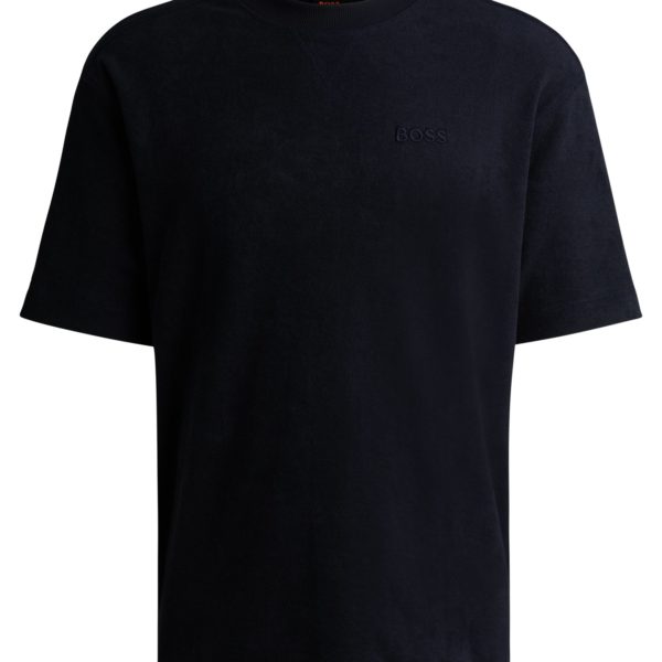 T-shirt Relaxed en coton éponge avec logo – Hugo Boss