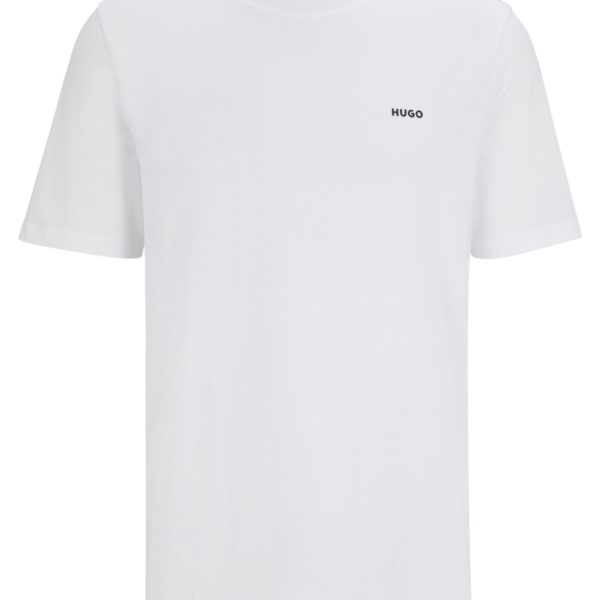 T-shirt en jersey de coton avec logo imprimé – Hugo Boss